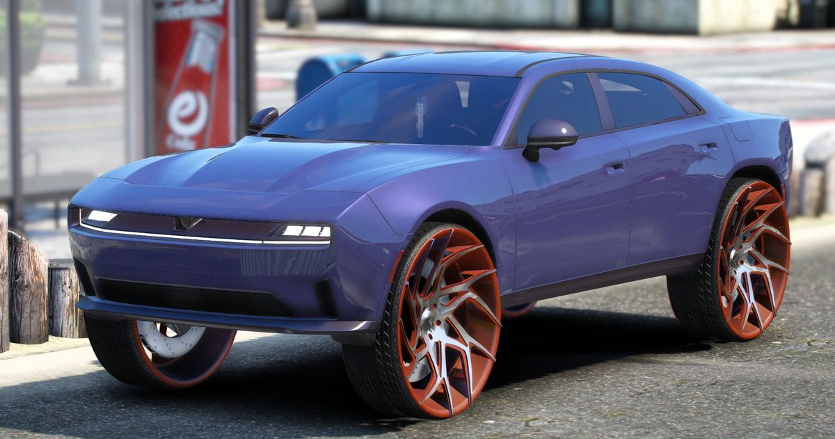 (Debadged) Dodge Charger Daytona Donk RT 2025 GZ Customs